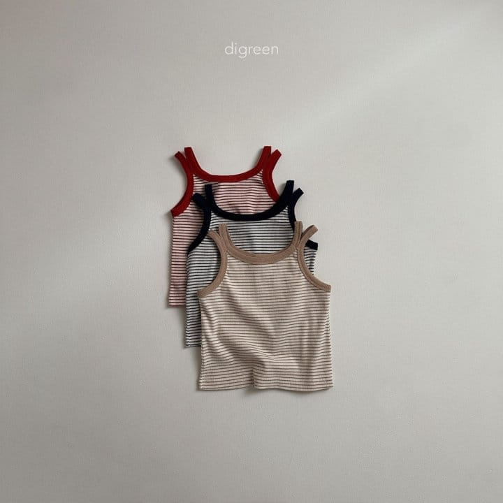 Digreen - Korean Children Fashion - #childrensboutique - red, navy, beige - 9