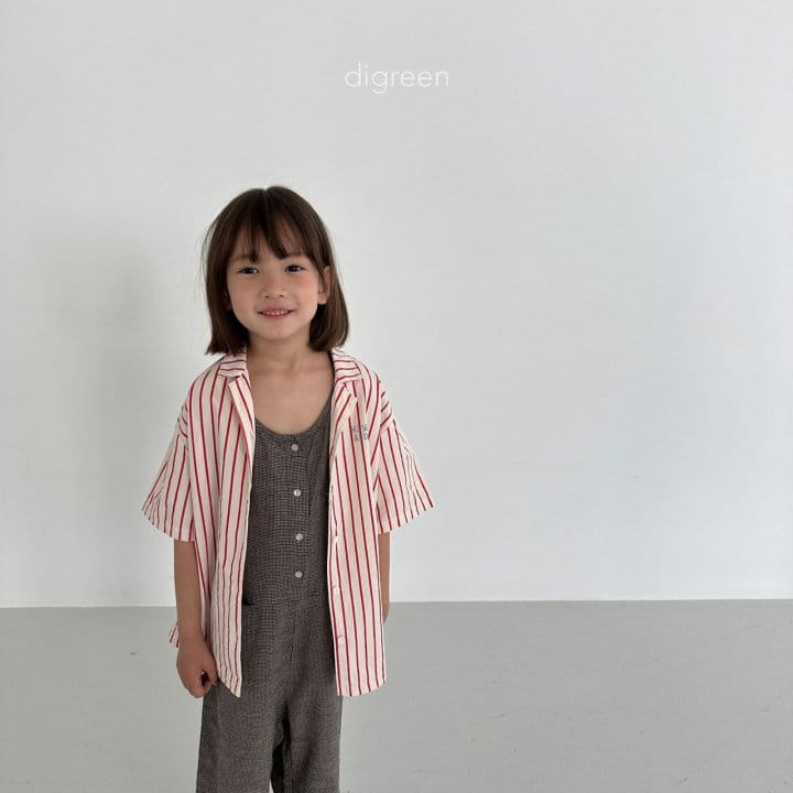 Digreen - Korean Children Fashion - #designkidswear - beige, navy - 5