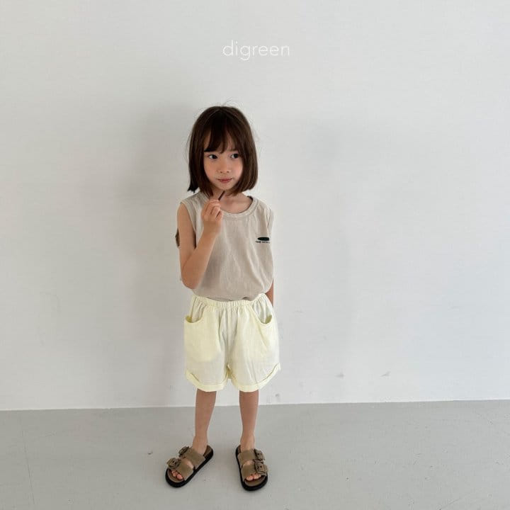 Digreen - Korean Children Fashion - #kidsshorts - ivory, beige, navy, sky st, beige, st - 10