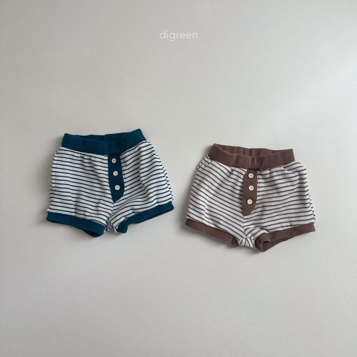 Digreen - Korean Children Fashion - #magicofchildhood - cream, charcoal, blue green st, beige st - 10