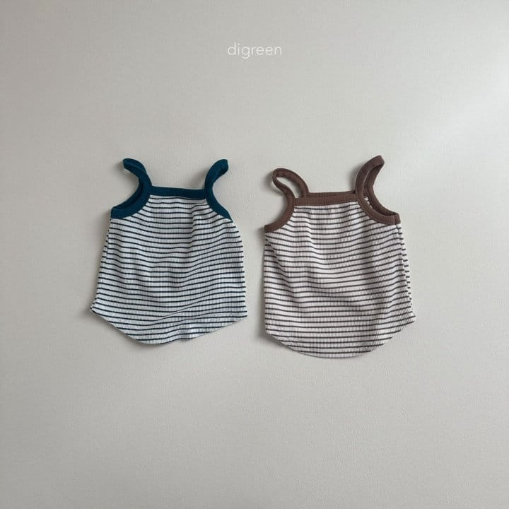 Digreen - Korean Children Fashion - #magicofchildhood - cream, charcoal, blue green st, beige st - 9