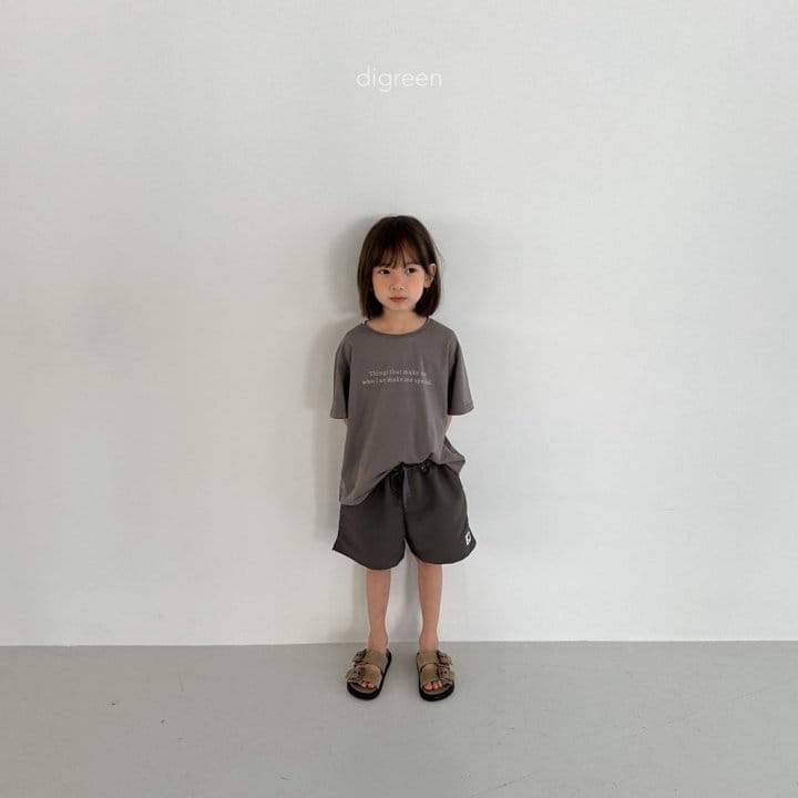 Digreen - Korean Children Fashion - #magicofchildhood - ivory, charcoal, mint - 2