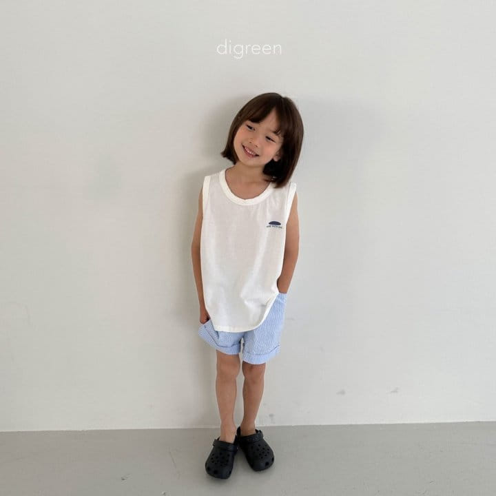 Digreen - Korean Children Fashion - #prettylittlegirls - ivory, beige, navy, sky st, beige, st - 3