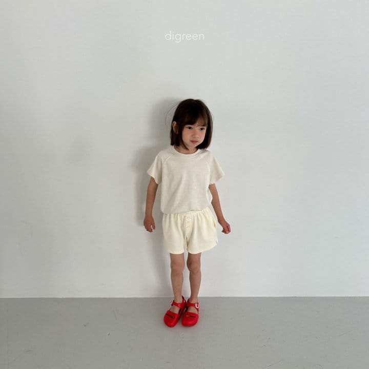 Digreen - Korean Children Fashion - #prettylittlegirls - sky, ivory - 2