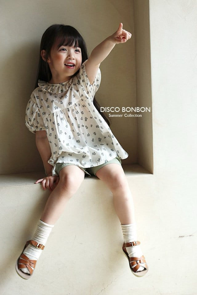 Disco Bonbon - Korean Children Fashion - #Kfashion4kids - Flower Blouse - 7