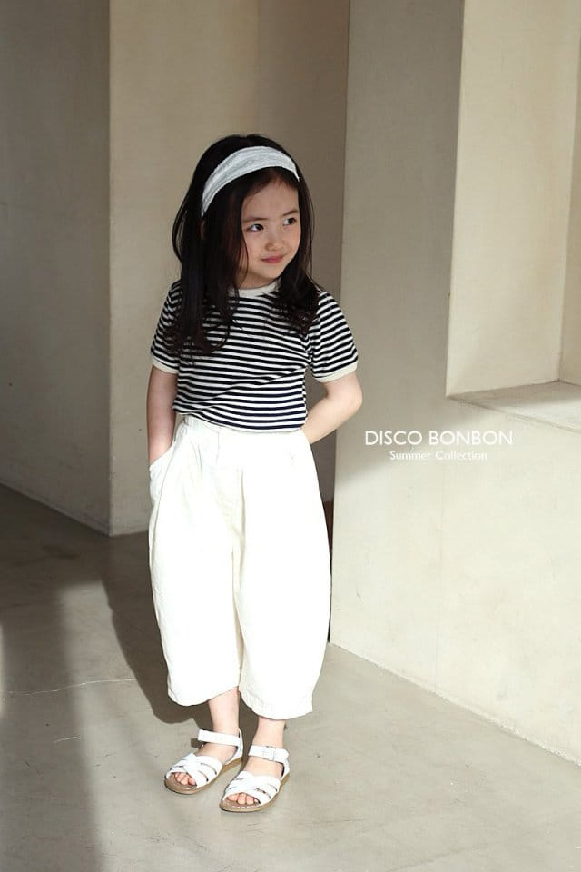 Disco Bonbon - Korean Children Fashion - #childofig - Momo ST Span Tee - 4