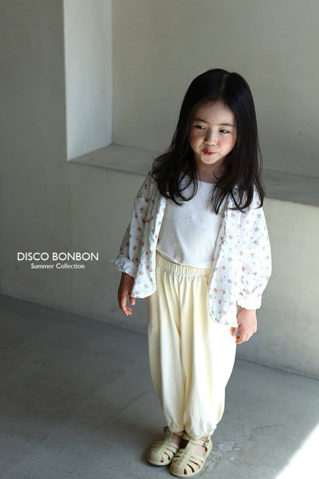 Disco Bonbon - Korean Children Fashion - #designkidswear - Summer Flower Cardigan - 7