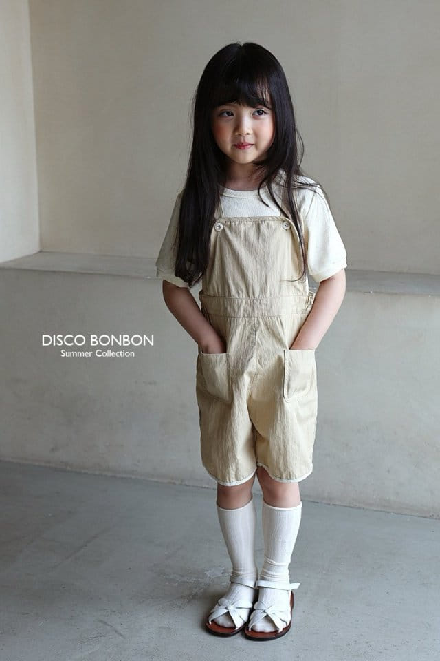 Disco Bonbon - Korean Children Fashion - #childrensboutique - Crayon Overalls - 4