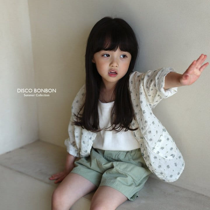 Disco Bonbon - Korean Children Fashion - #discoveringself - Summer Flower Cardigan - 8