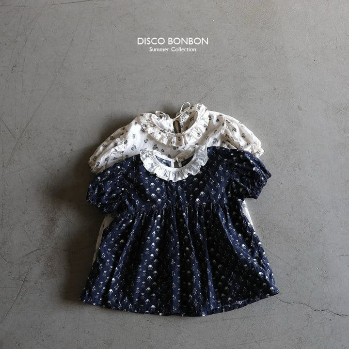 Disco Bonbon - Korean Children Fashion - #discoveringself - Flower Blouse - 2