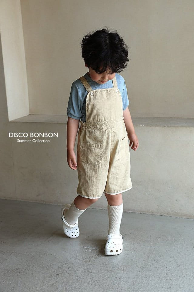 Disco Bonbon - Korean Children Fashion - #fashionkids - Crayon Overalls - 6