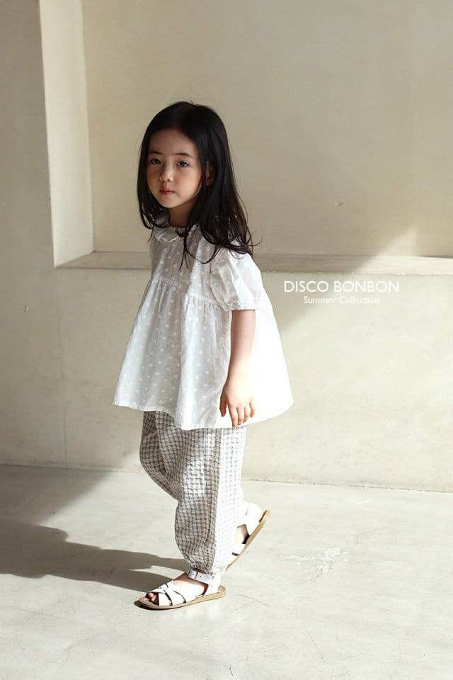 Disco Bonbon - Korean Children Fashion - #fashionkids - One Flower Blouse