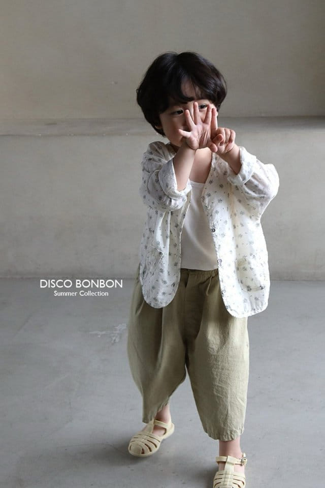 Disco Bonbon - Korean Children Fashion - #kidsshorts - Summer Flower Cardigan - 10