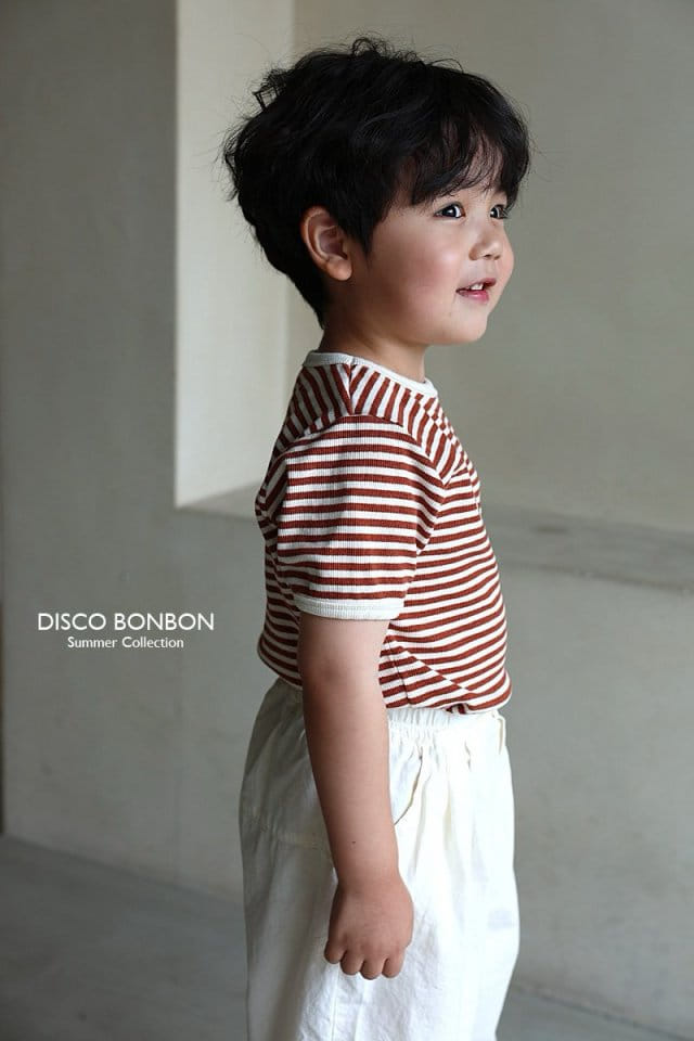 Disco Bonbon - Korean Children Fashion - #kidsshorts - Momo ST Span Tee - 8