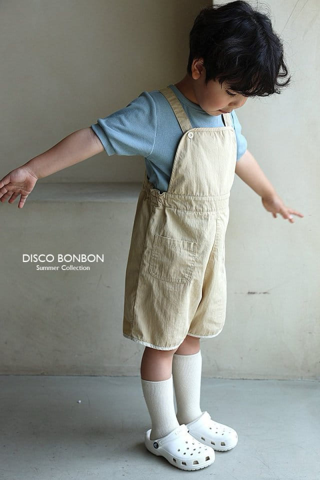 Disco Bonbon - Korean Children Fashion - #kidsshorts - Crayon Overalls - 7