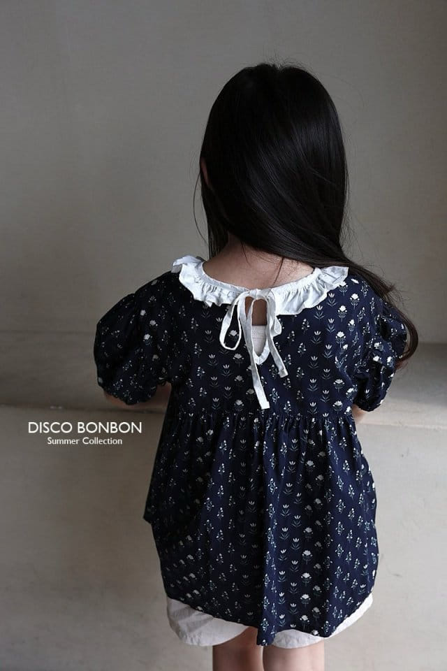 Disco Bonbon - Korean Children Fashion - #fashionkids - Flower Blouse - 4