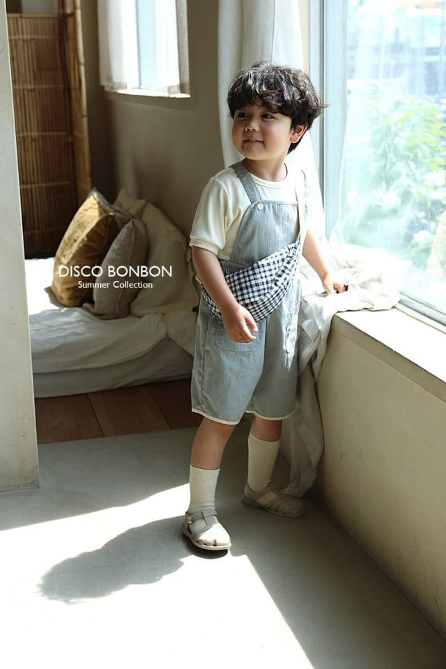 Disco Bonbon - Korean Children Fashion - #kidsstore - Crayon Overalls - 8