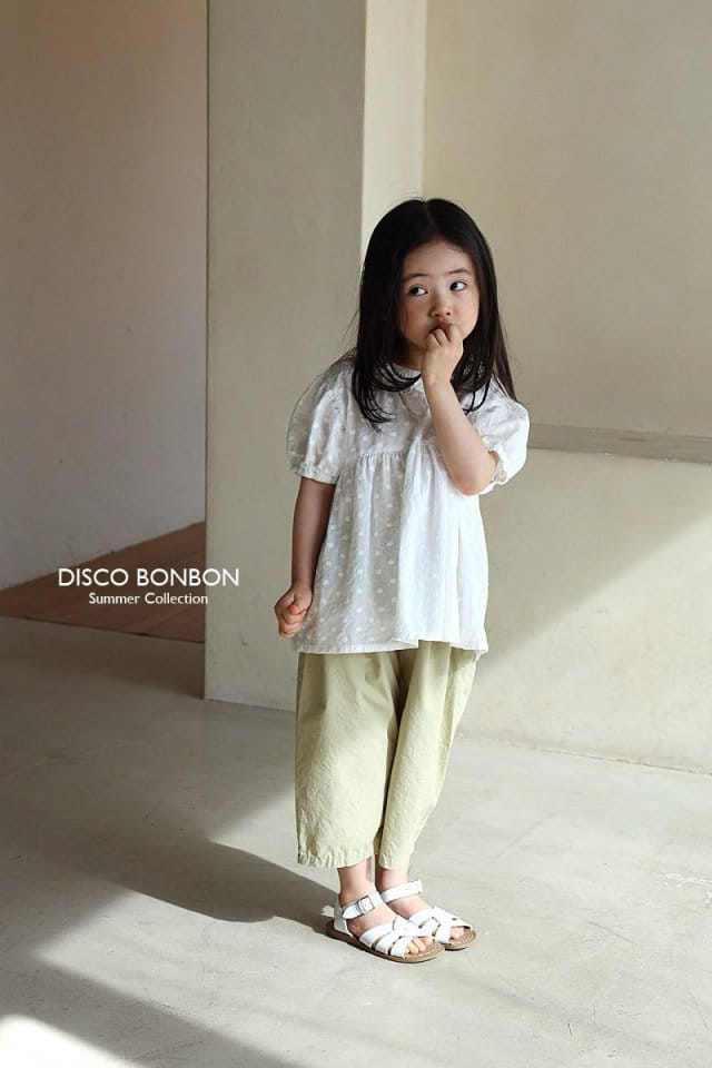 Disco Bonbon - Korean Children Fashion - #littlefashionista - One Flower Blouse - 6