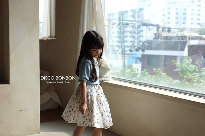 Disco Bonbon - Korean Children Fashion - #littlefashionista - Bell Ribbon Skirt - 5