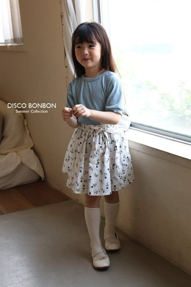 Disco Bonbon - Korean Children Fashion - #magicofchildhood - Bell Ribbon Skirt - 6