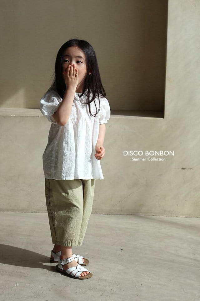 Disco Bonbon - Korean Children Fashion - #minifashionista - One Flower Blouse - 8