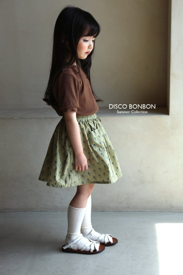 Disco Bonbon - Korean Children Fashion - #minifashionista - Bell Ribbon Skirt - 7