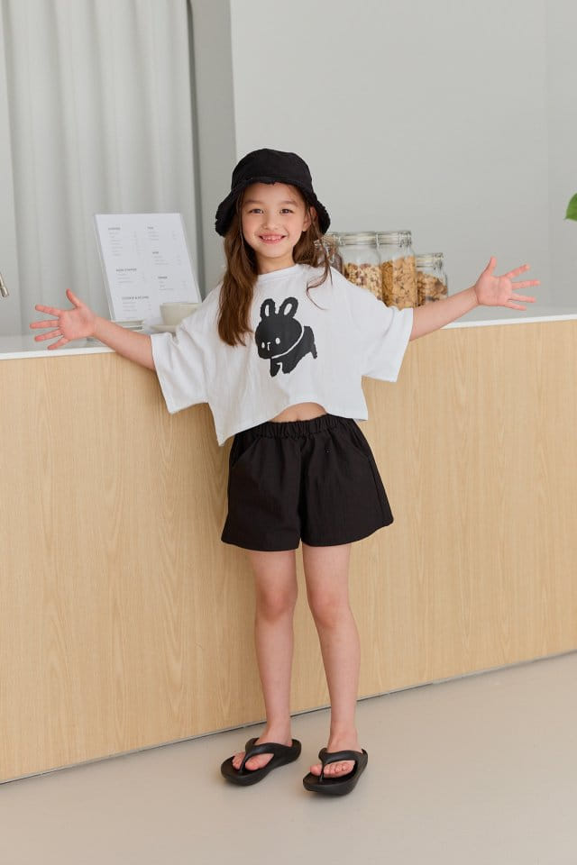 Dore Dore - Korean Children Fashion - #kidzfashiontrend - Ton Ton Rabbit Crop Tee - 4