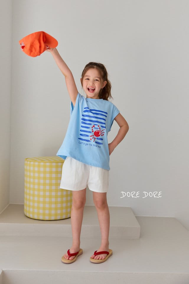 Dore Dore - Korean Children Fashion - #Kfashion4kids - Red Crap Sleeveless Tee - 10