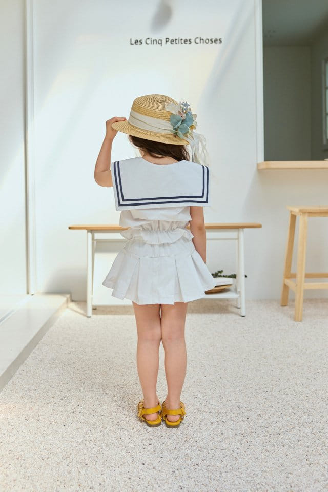 Dore Dore - Korean Children Fashion - #Kfashion4kids - Wrinkle Flare Skirt Pants - 7