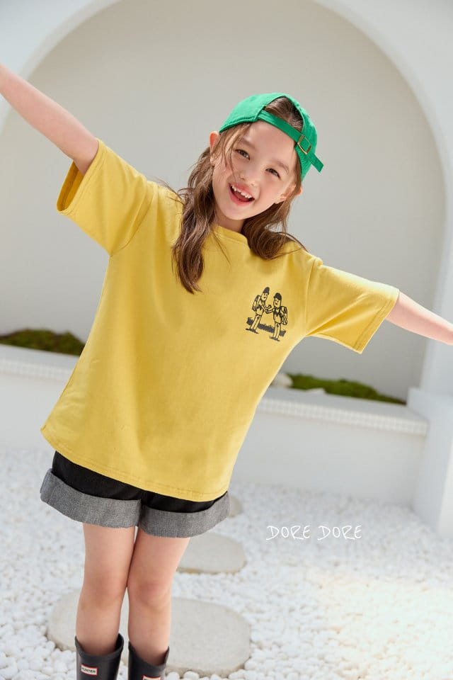 Dore Dore - Korean Children Fashion - #designkidswear - Two Friends Tee - 2