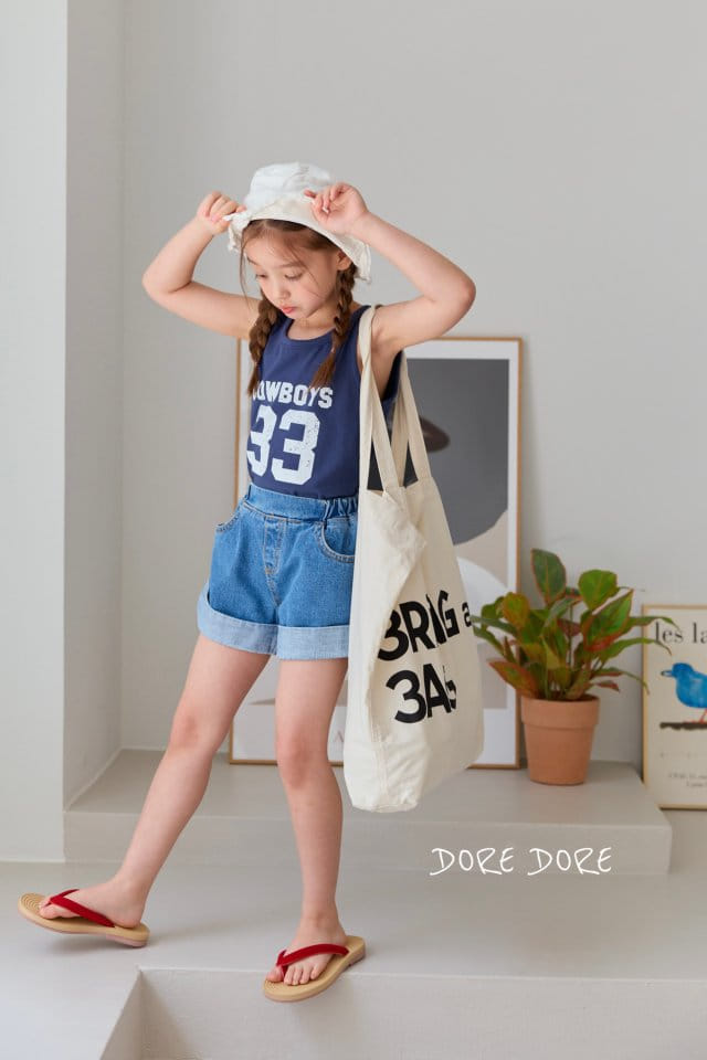 Dore Dore - Korean Children Fashion - #designkidswear - Rise Roll Up Shorts - 2