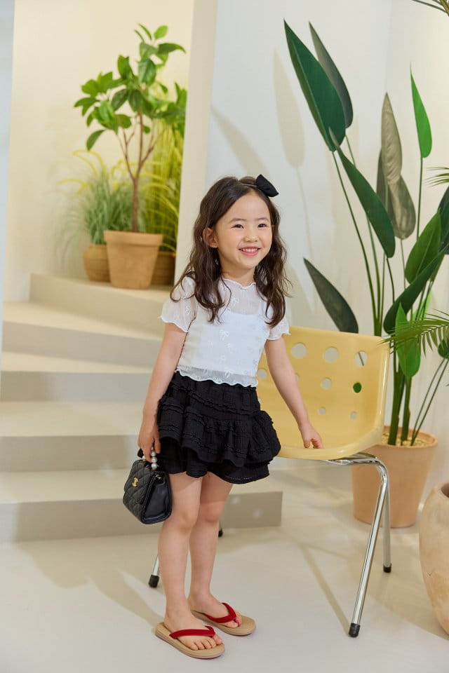 Dore Dore - Korean Children Fashion - #fashionkids - Lace Kan Kan Shorts - 5