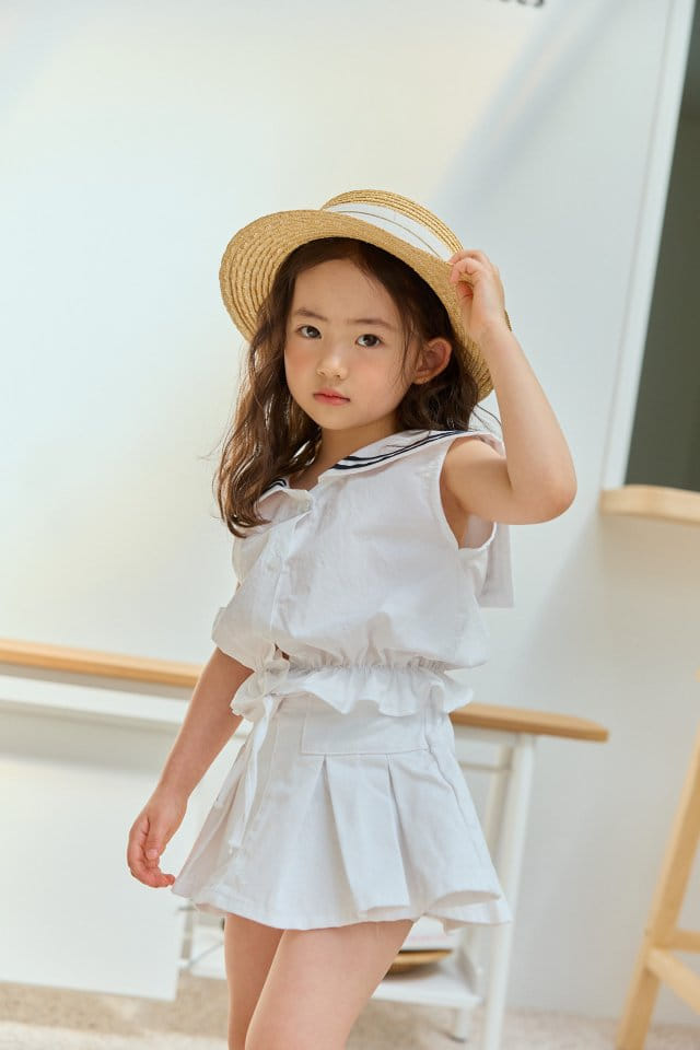 Dore Dore - Korean Children Fashion - #fashionkids - Wrinkle Flare Skirt Pants - 3