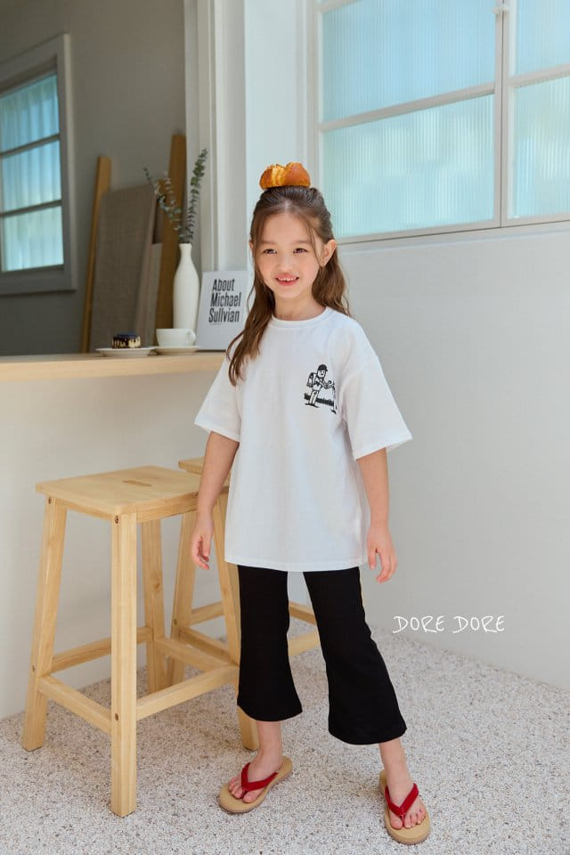 Dore Dore - Korean Children Fashion - #fashionkids - Summer Cropped Jeggings - 2