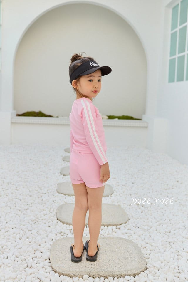 Dore Dore - Korean Children Fashion - #kidsshorts - Two Line Tape Water Shorts - 10