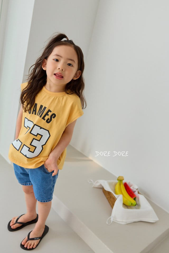 Dore Dore - Korean Children Fashion - #kidsshorts - James Sleeveless Tee - 9