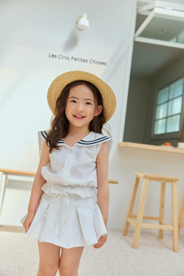 Dore Dore - Korean Children Fashion - #fashionkids - Wrinkle Flare Skirt Pants - 4