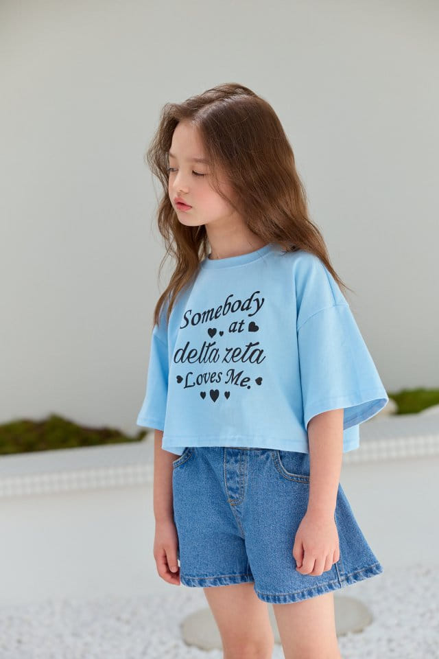 Dore Dore - Korean Children Fashion - #kidsstore - Somebody Crop Tee - 4