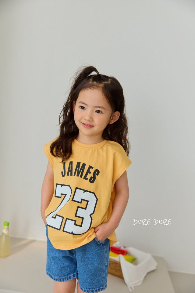 Dore Dore - Korean Children Fashion - #kidzfashiontrend - James Sleeveless Tee - 11