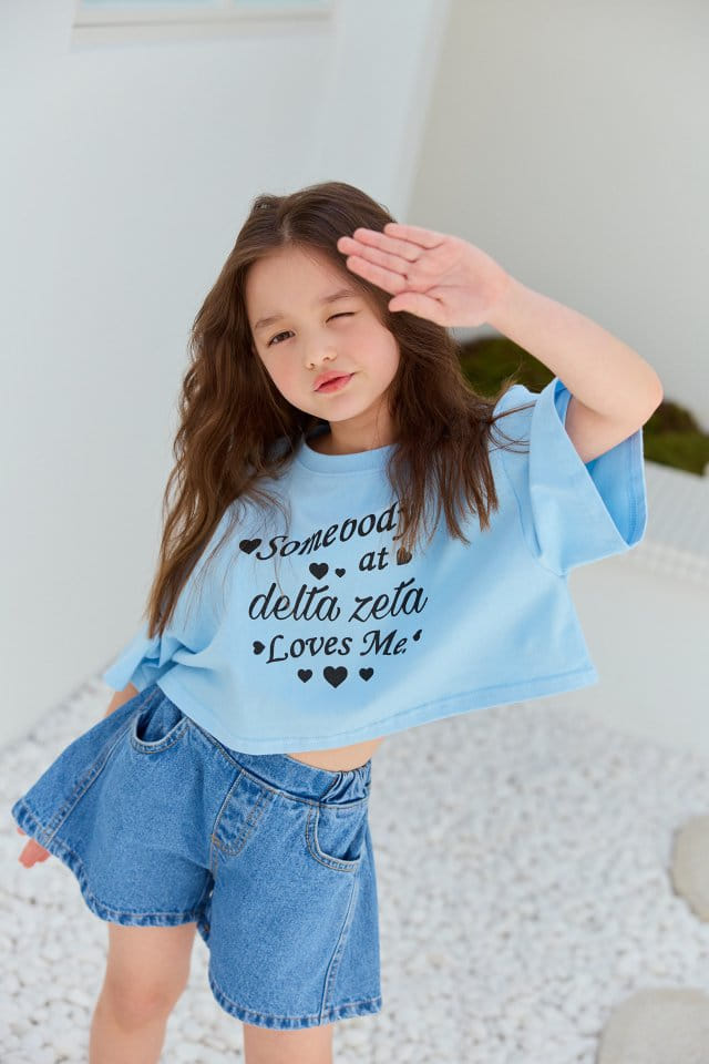 Dore Dore - Korean Children Fashion - #littlefashionista - Somebody Crop Tee - 6