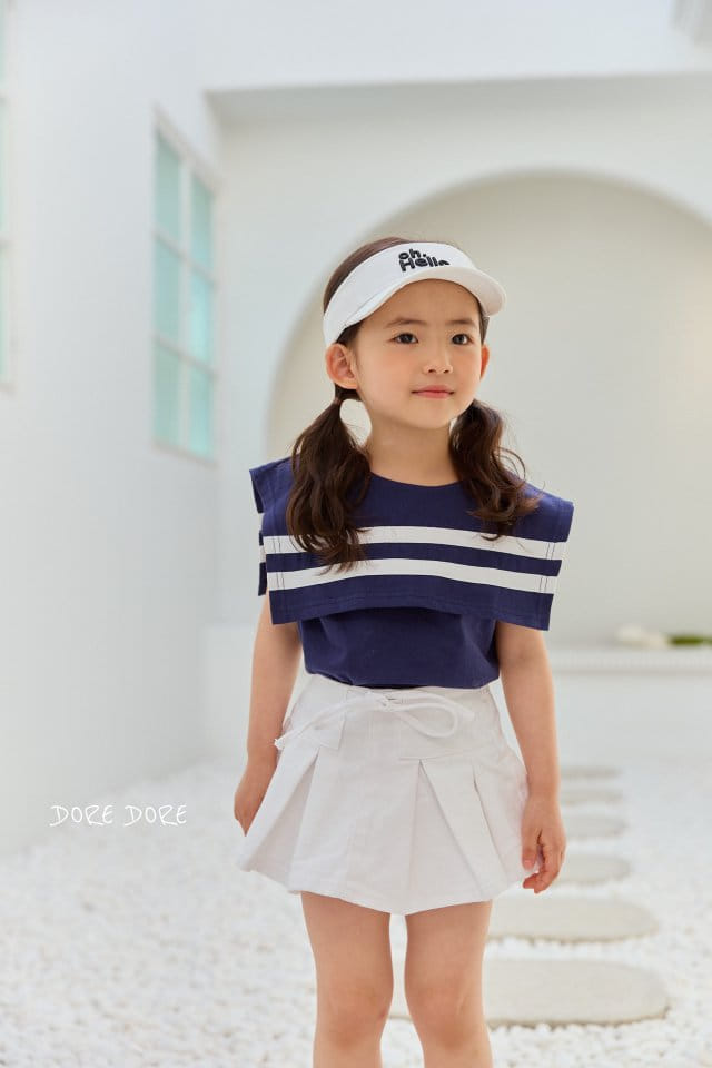 Dore Dore - Korean Children Fashion - #magicofchildhood - Sailor Sleeveless Tee - 11