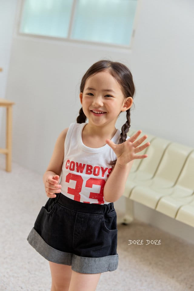 Dore Dore - Korean Children Fashion - #magicofchildhood - Rise Roll Up Shorts - 10