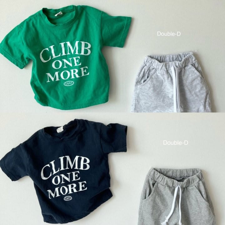 Doubled - Korean Children Fashion - #Kfashion4kids - Climb Top Bottom Set