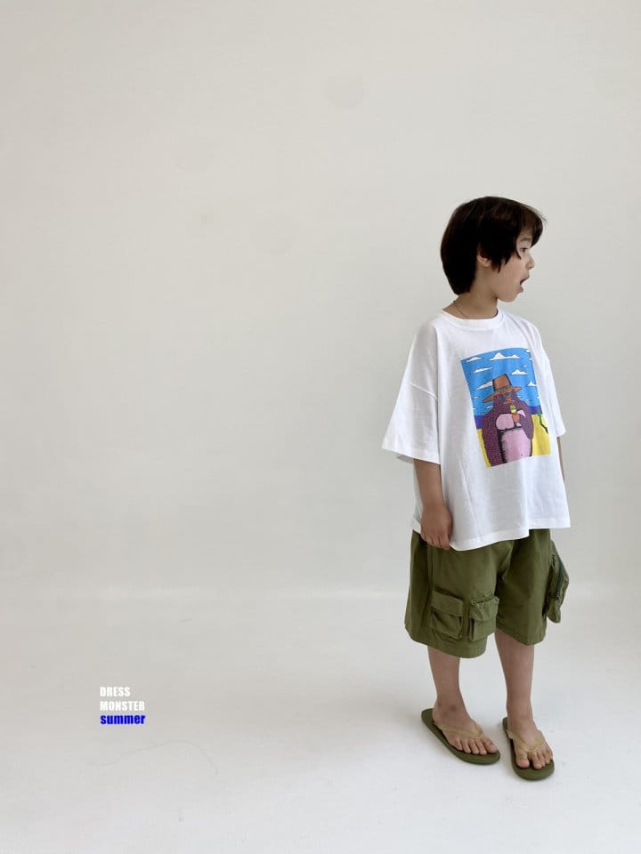 Dress Monster - Korean Children Fashion - #discoveringself - Purple Gorilla Tee - 9