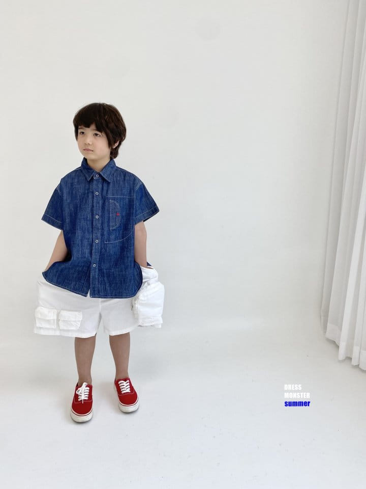 Dress Monster - Korean Children Fashion - #kidzfashiontrend - Box Pocket Pants - 6