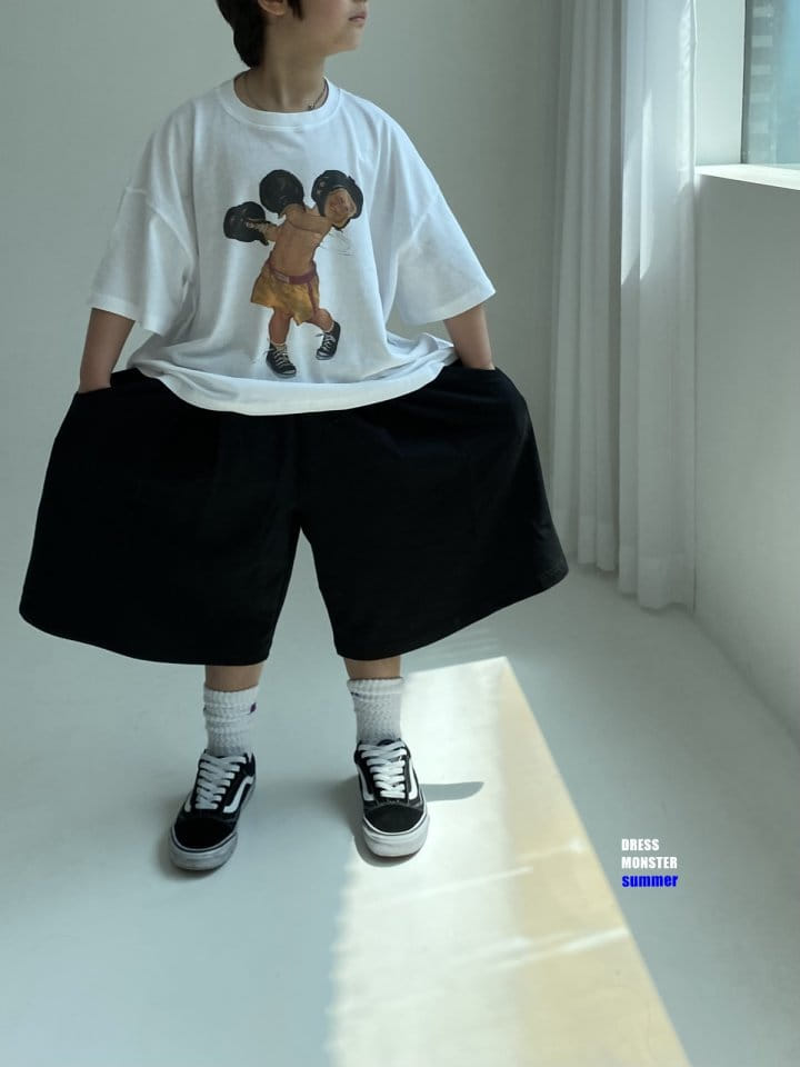 Dress Monster - Korean Children Fashion - #magicofchildhood - Bermuda Pants - 10