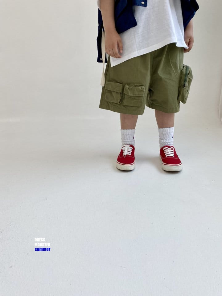 Dress Monster - Korean Children Fashion - #prettylittlegirls - Box Pocket Pants - 11