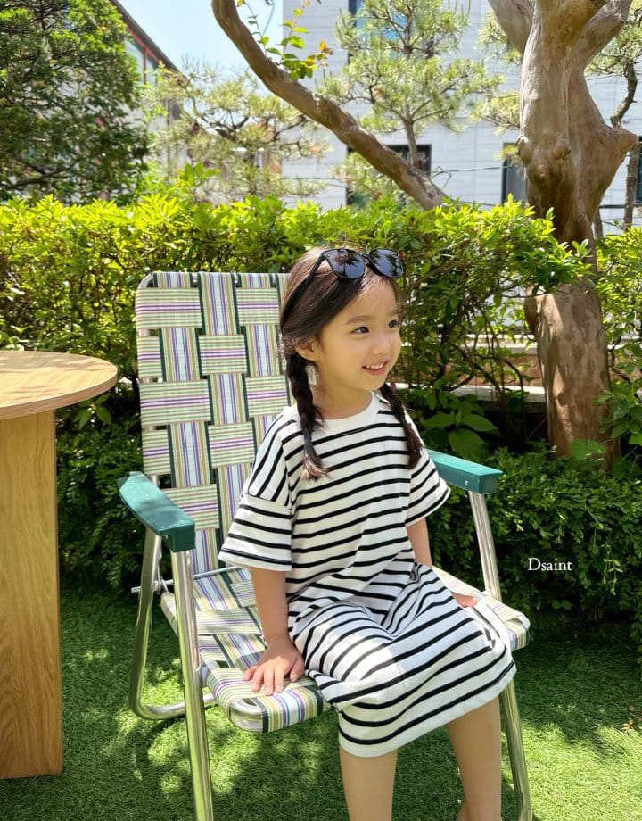 Dsaint - Korean Children Fashion - #Kfashion4kids - Sense Drop One-Piece - 10