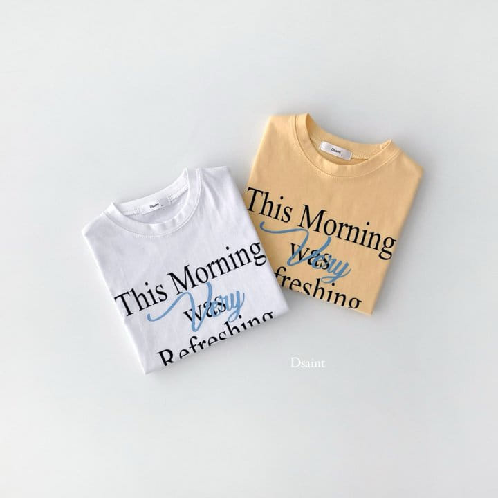 Dsaint - Korean Children Fashion - #Kfashion4kids - This Morning Tee