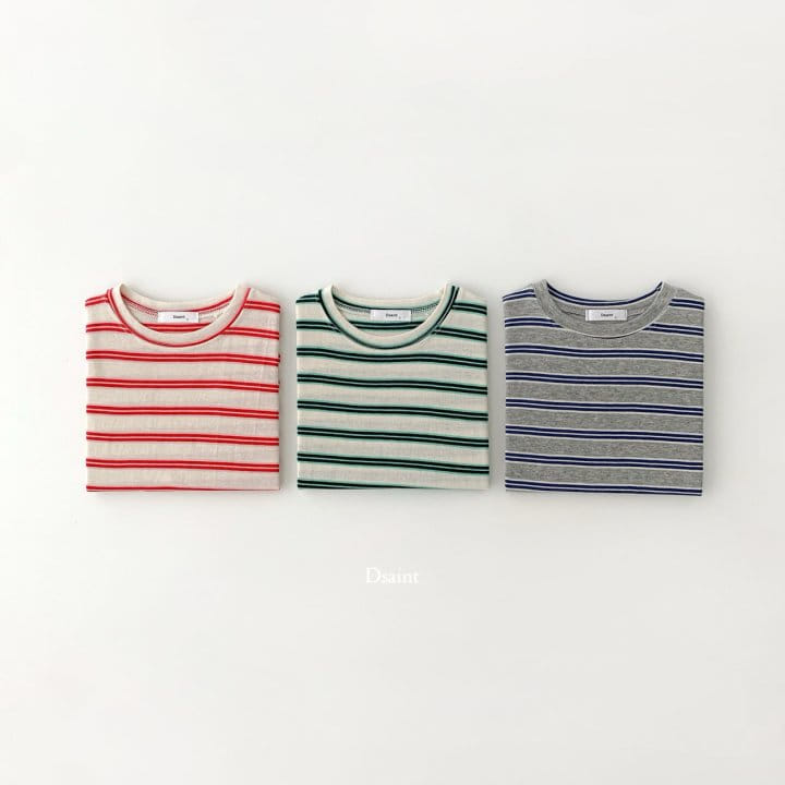 Dsaint - Korean Children Fashion - #Kfashion4kids - Heart ST Tee